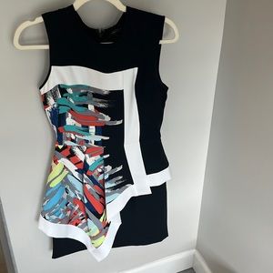 BCBGMaxazria multicolored dress